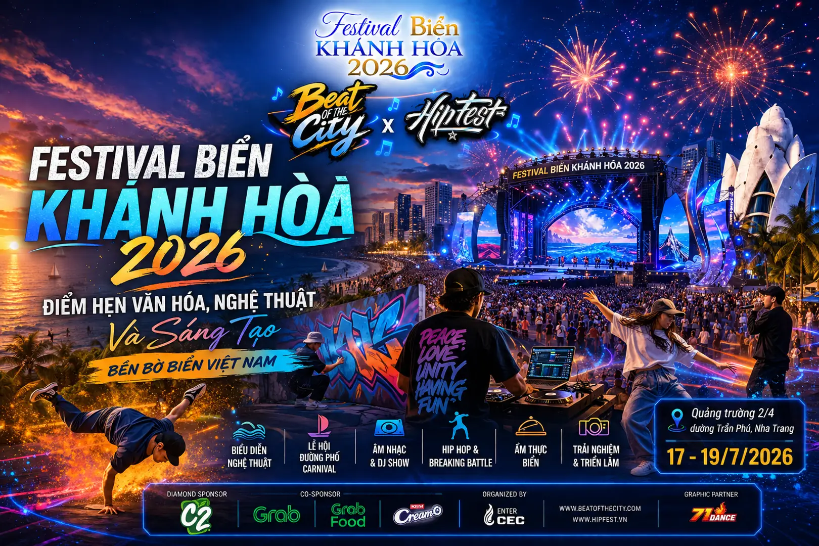 Festival Biển Khánh Hòa 2026 – Điểm Hẹn Văn Hóa, Nghệ Thuật Và Sáng Tạo Bên Bờ Biển Việt Nam