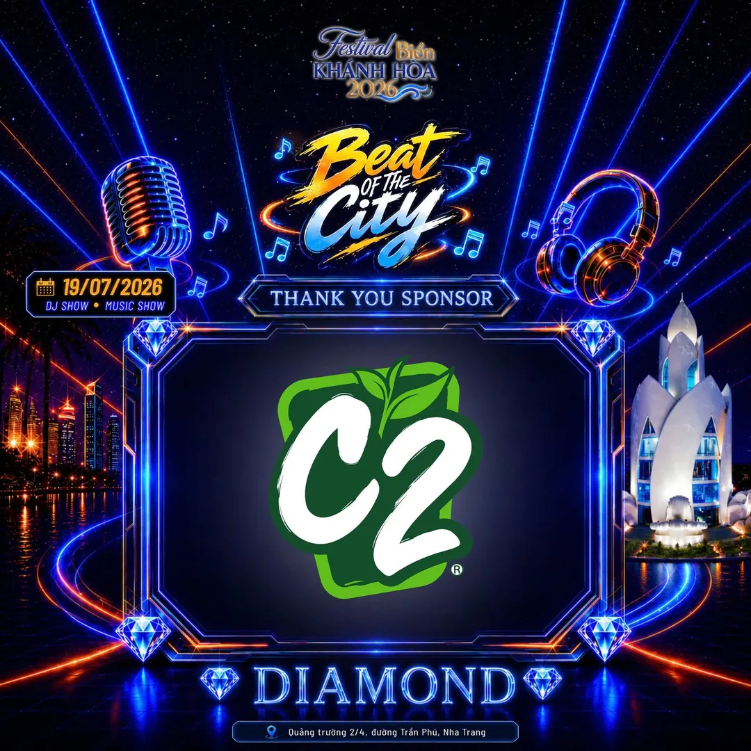 LỜI CẢM ƠN ĐẶC BIỆT ĐẾN C2 - ĐƠN VỊ ĐỒNG HÀNH CÙNG BEAT OF THE CITY 2026