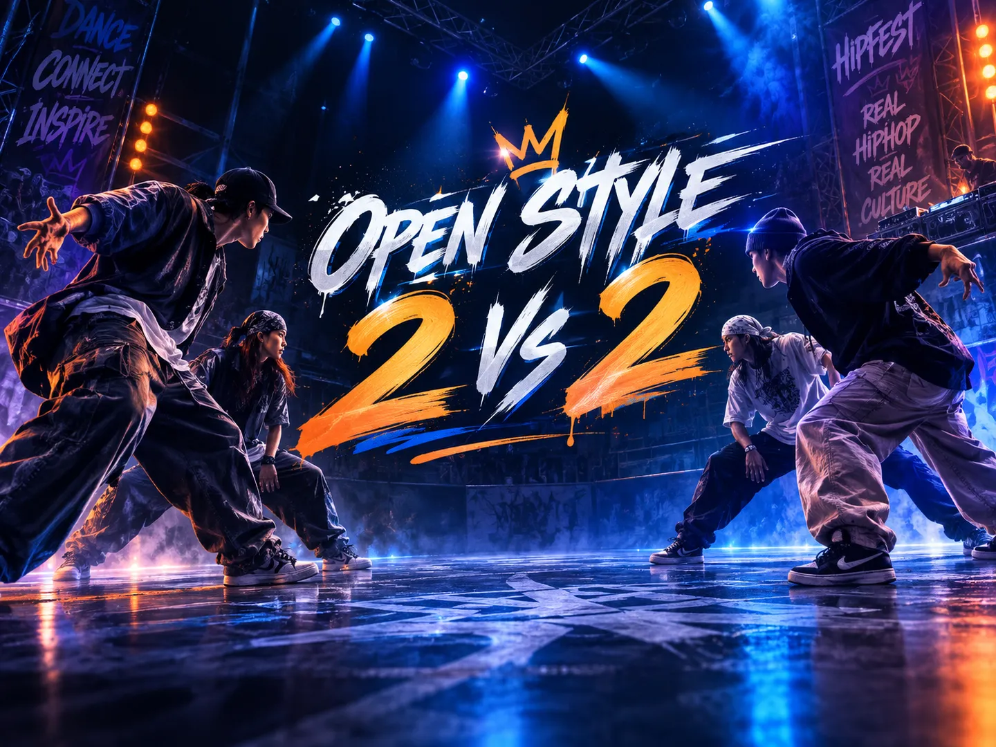 OPEN STYLE 2 VS 2